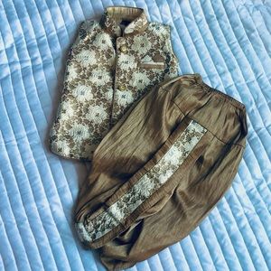 Gold South Indian Kurta